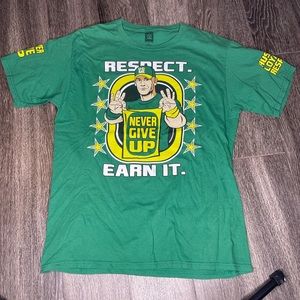 Green John Cena U Cant See me Tshirt